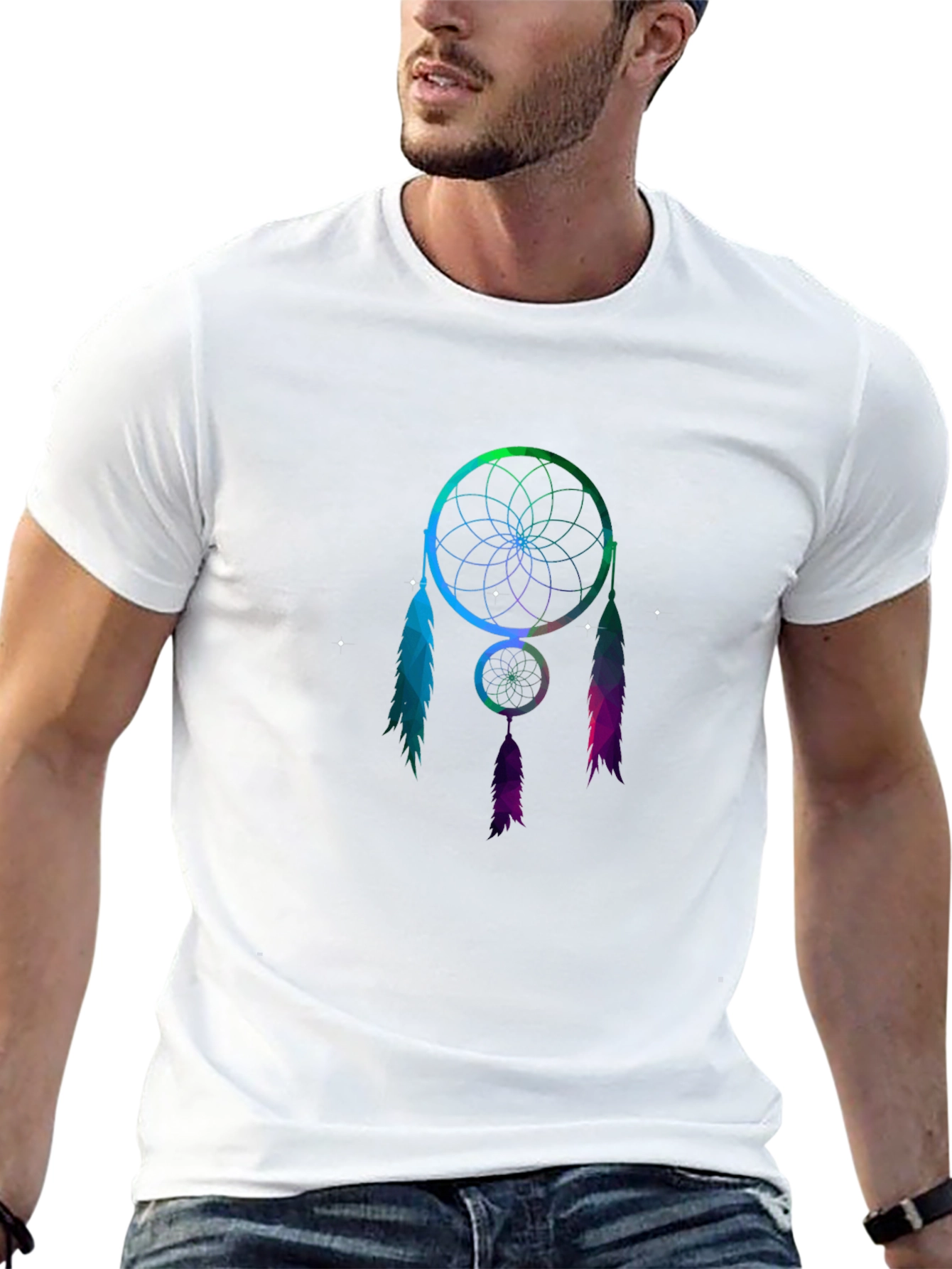 Dreamcatcher Graphic Black T-Shirt