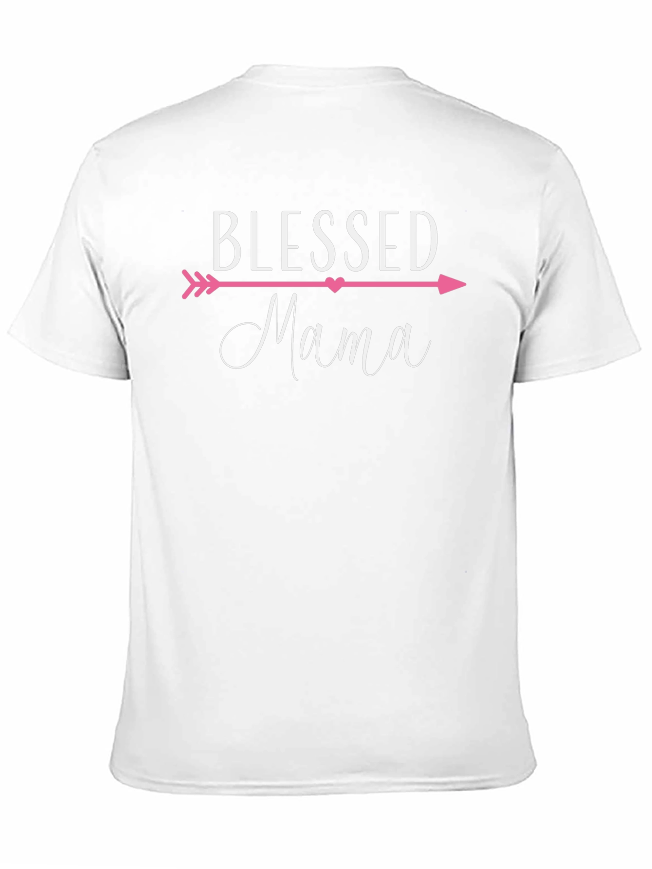 Blessed Mama Graphic T-Shirt - Cute Mom Tee