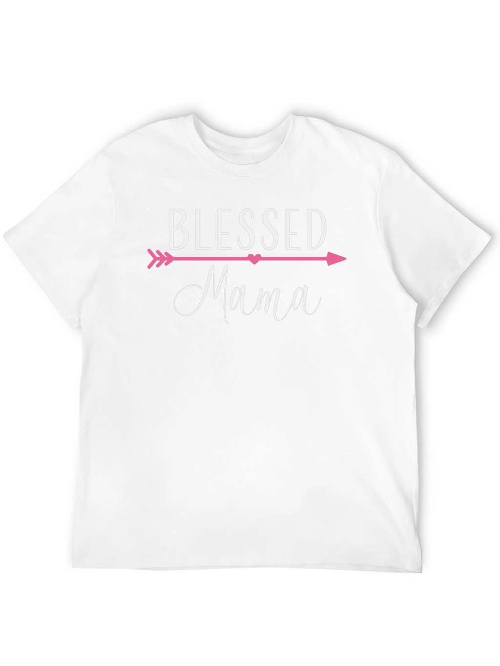 Blessed Mama Graphic T-Shirt - Cute Mom Tee