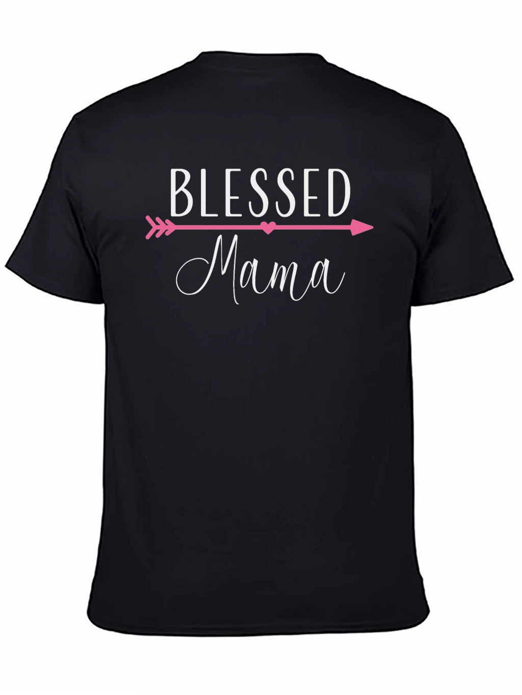 Blessed Mama Graphic T-Shirt - Cute Mom Tee