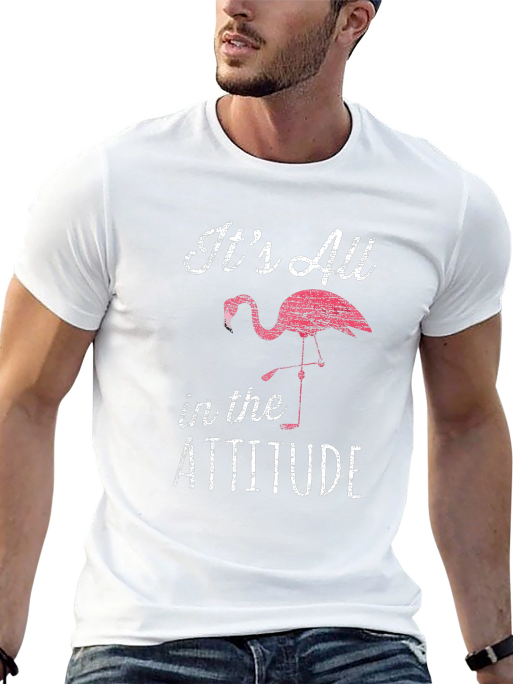 Flamingo Attitude T-Shirt