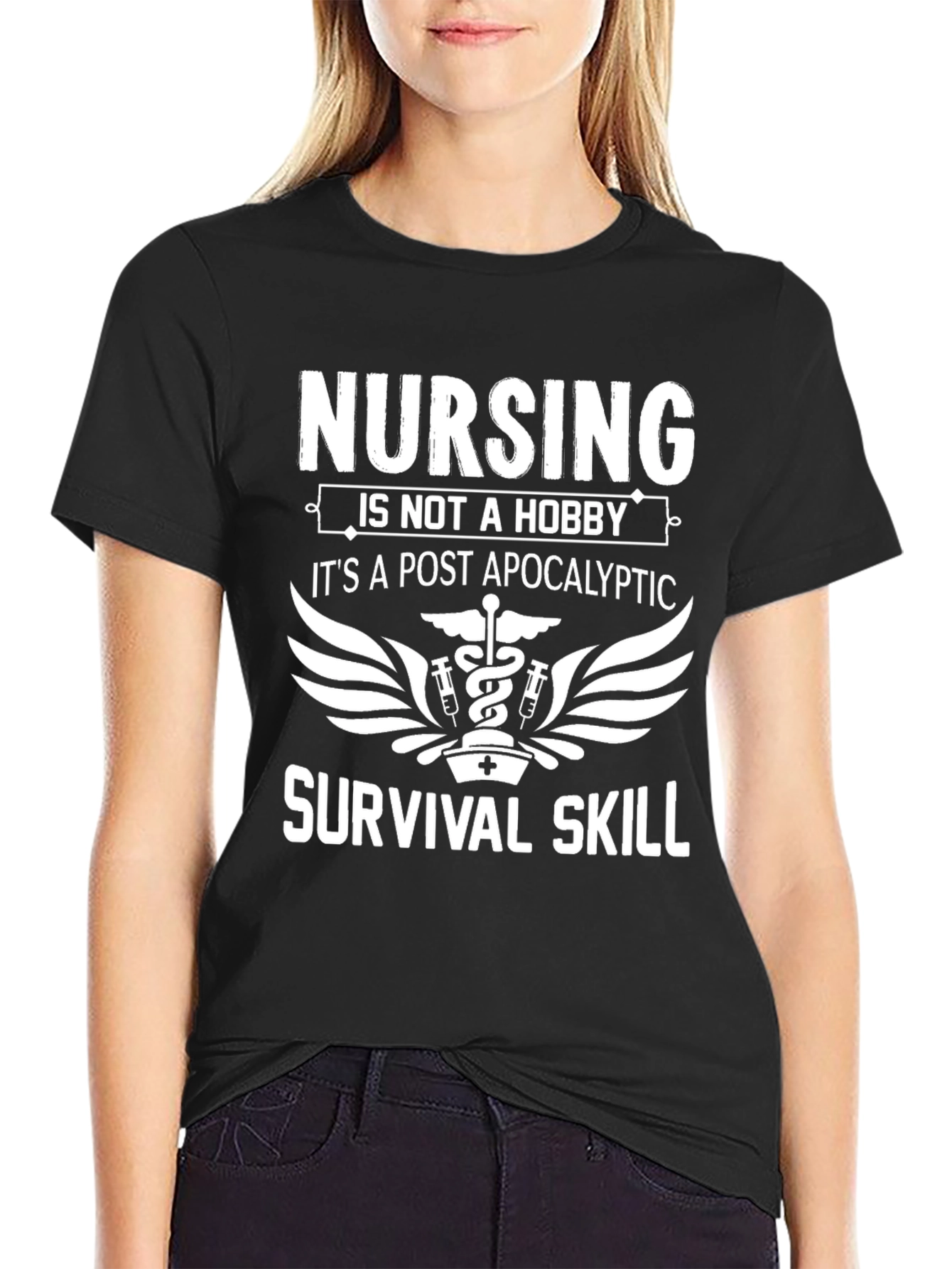 Nursing Survival Skill Graphic Tee