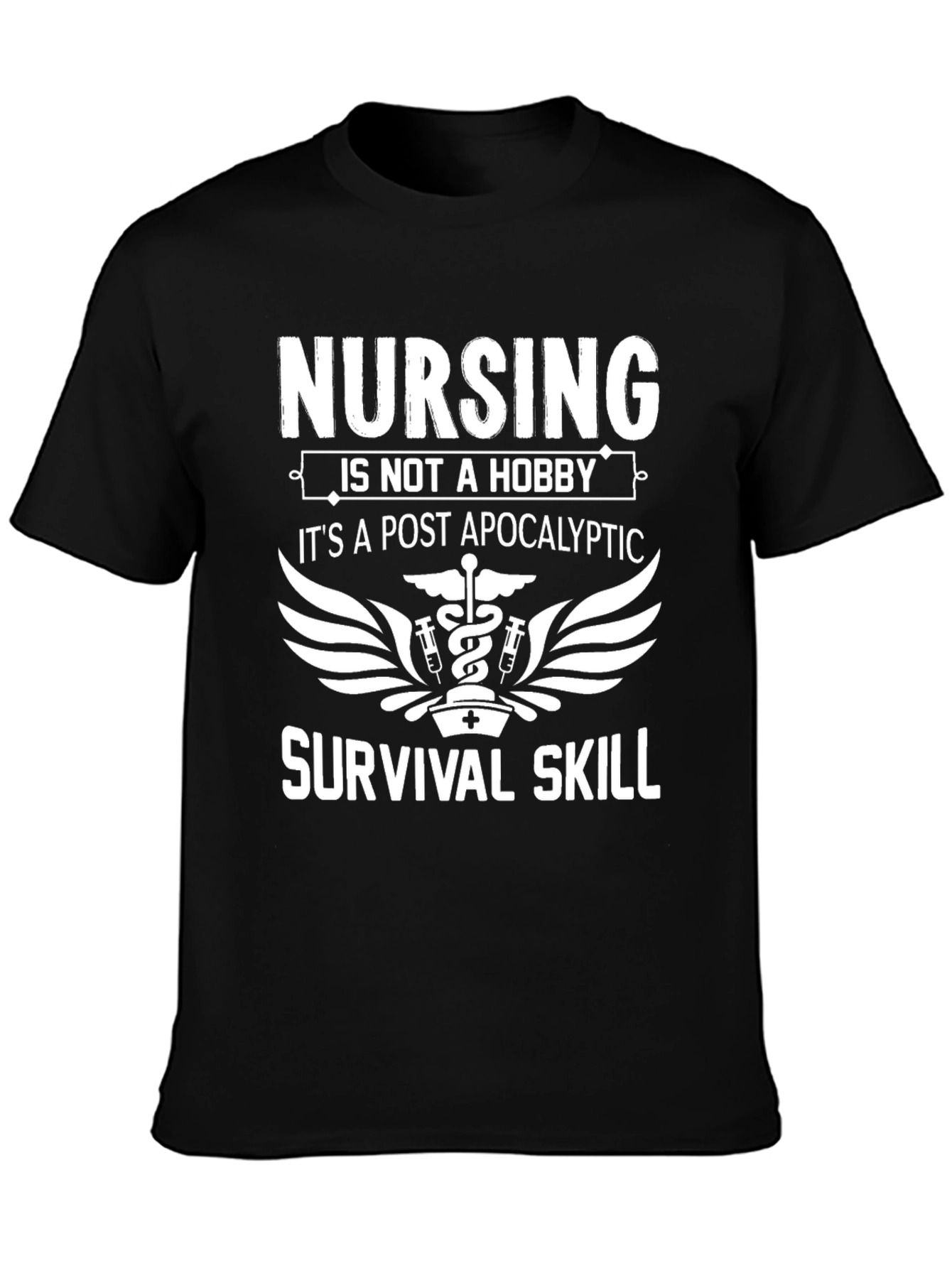Nursing Survival Skill Graphic Tee
