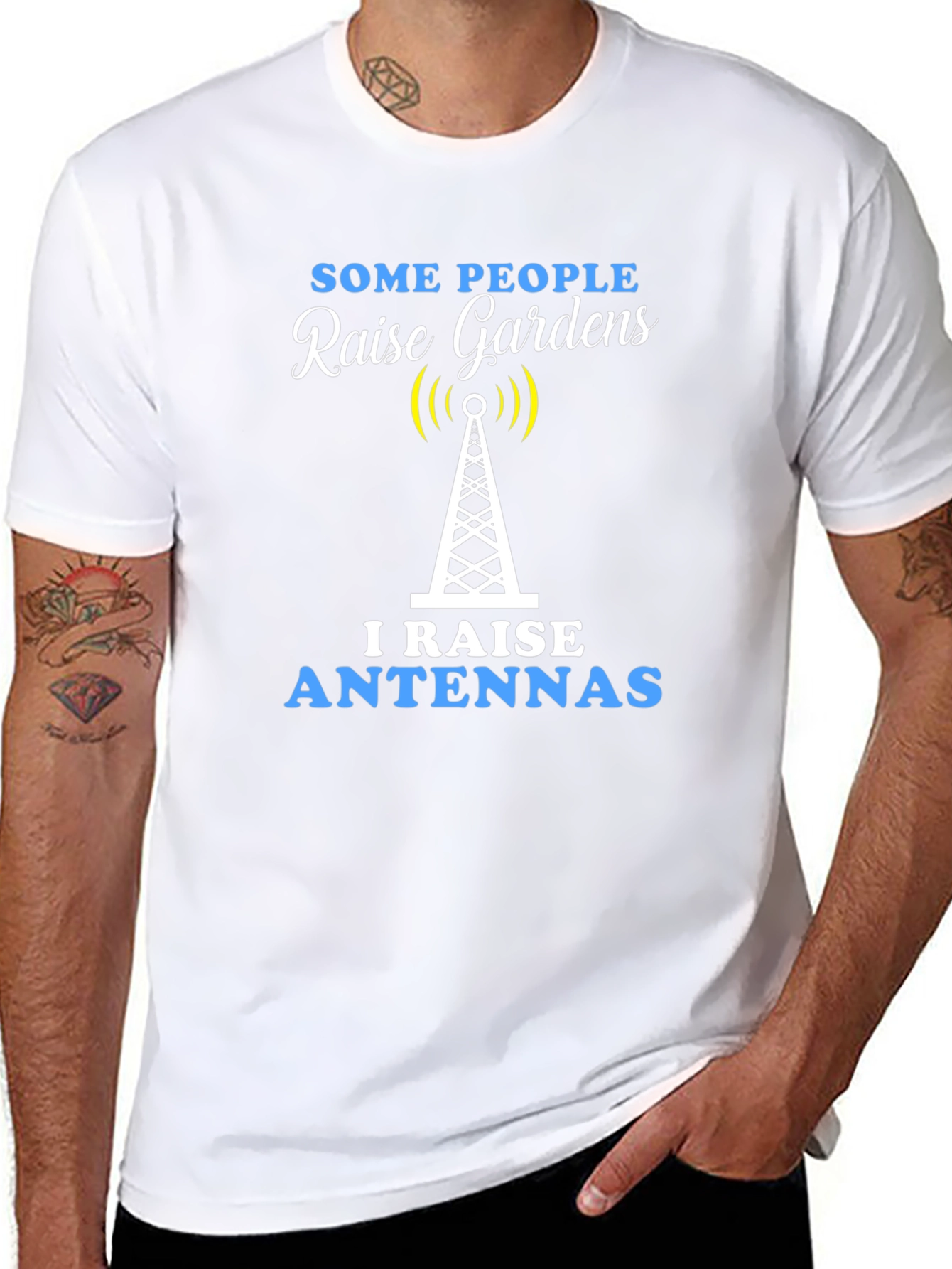 Raise Antennas Graphic T-Shirt