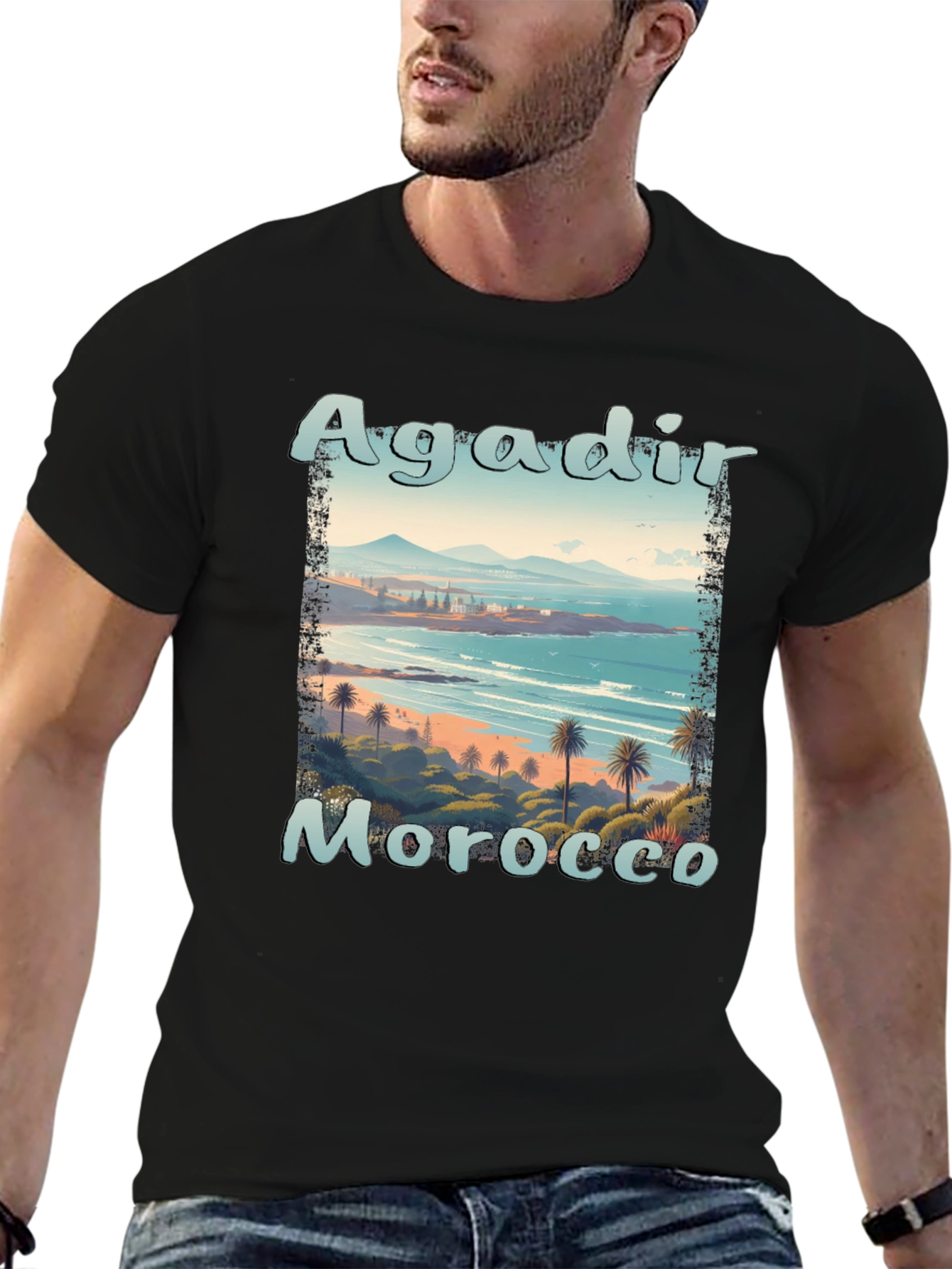 Agadir Morocco Beach T-Shirt