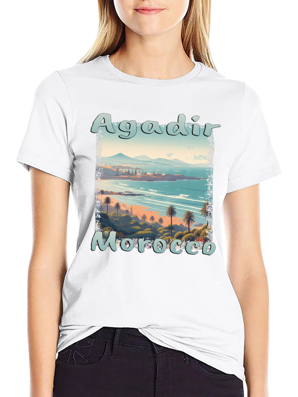Agadir Morocco Beach T-Shirt
