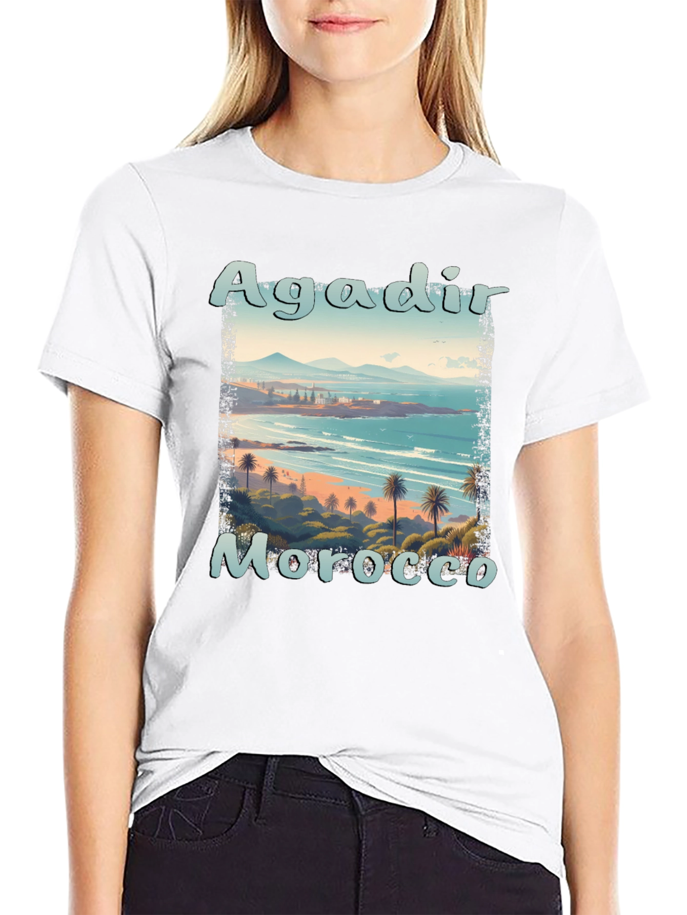 Agadir Morocco Beach T-Shirt