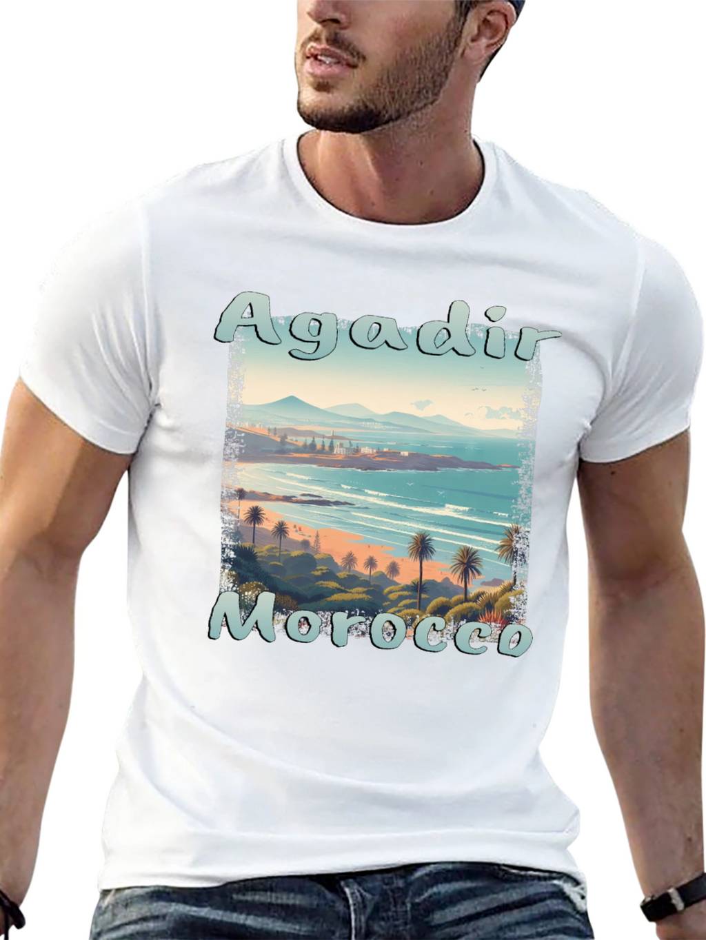 Agadir Morocco Beach T-Shirt