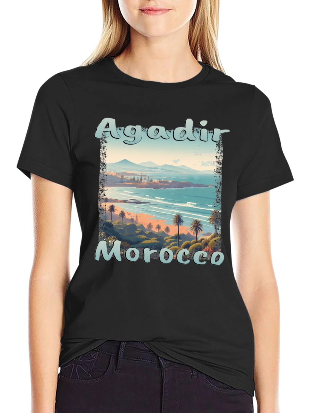 Agadir Morocco Beach T-Shirt