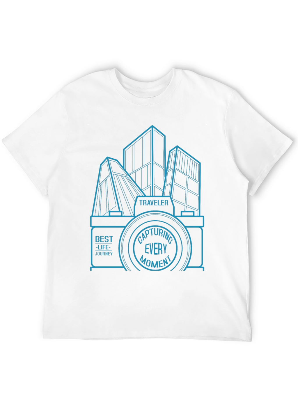 Travelers Capture T-Shirt - Adventure Photography