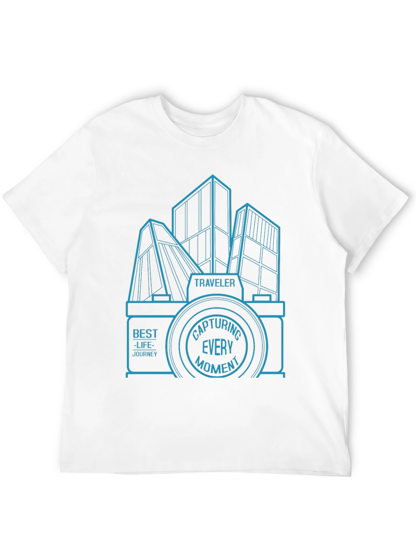 Travelers Capture T-Shirt - Adventure Photography