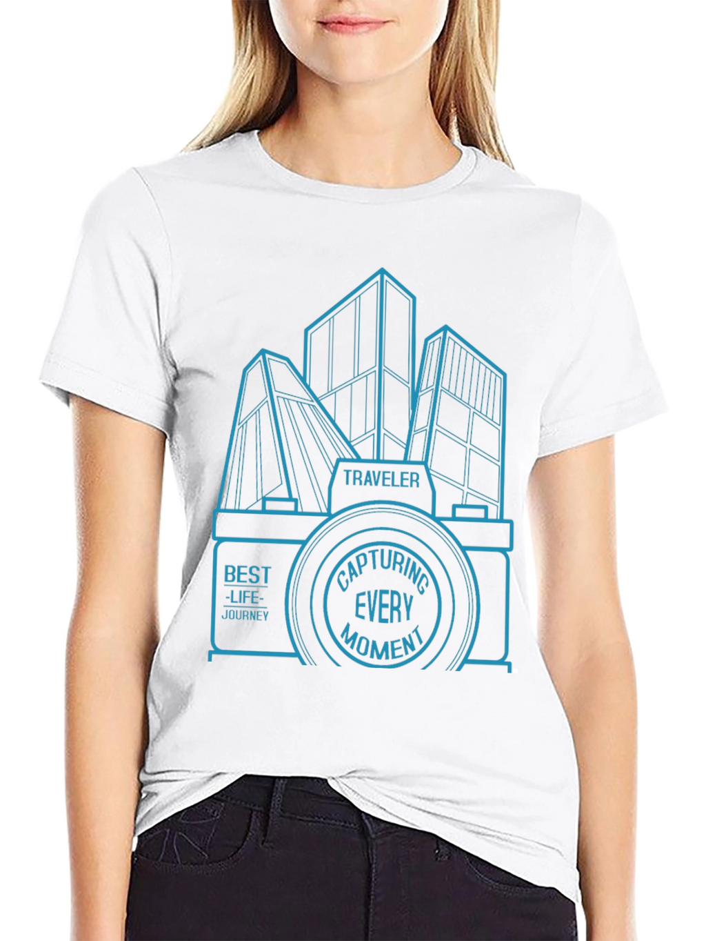 Travelers Capture T-Shirt - Adventure Photography