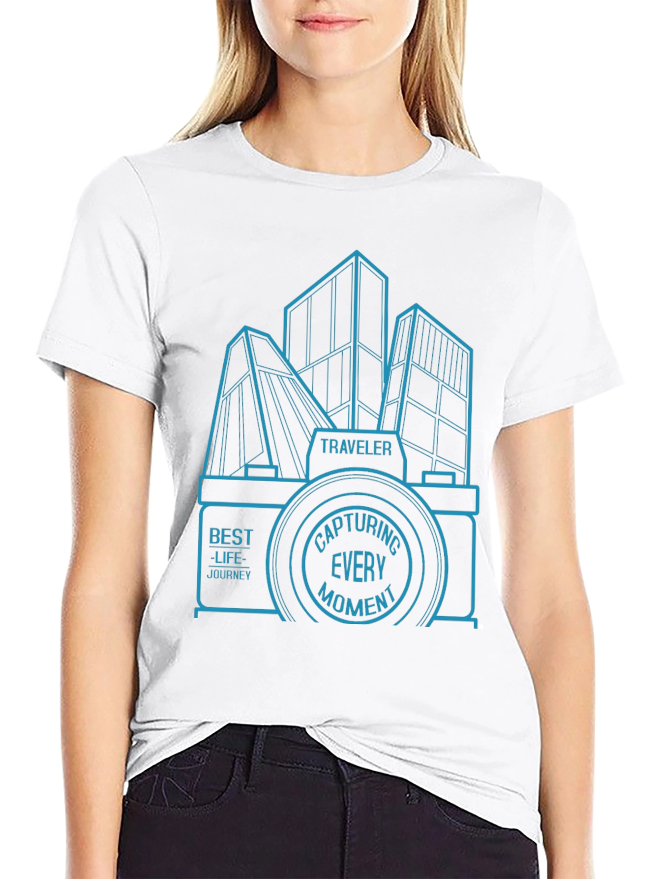 Travelers Capture T-Shirt - Adventure Photography