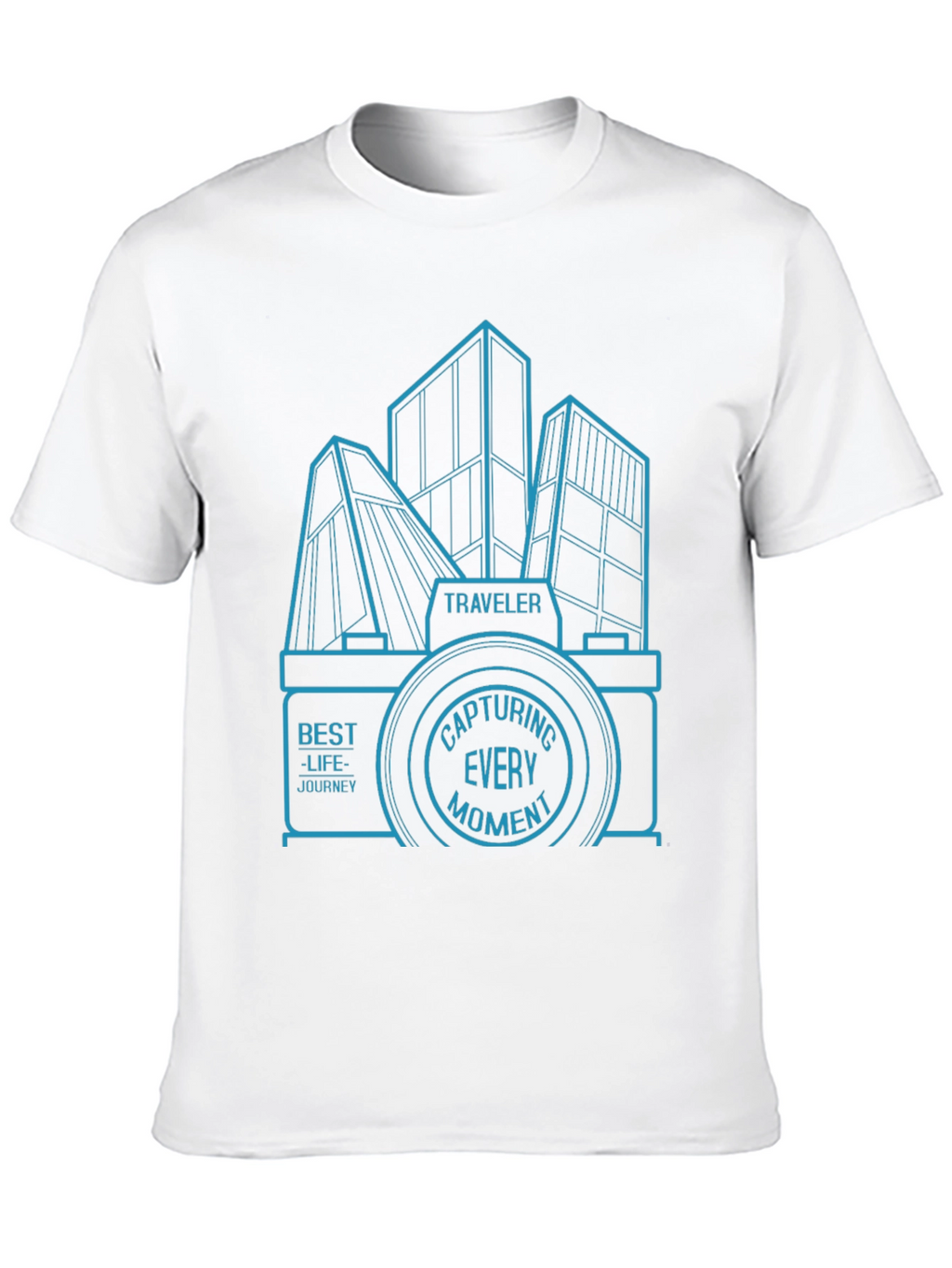 Travelers Capture T-Shirt - Adventure Photography