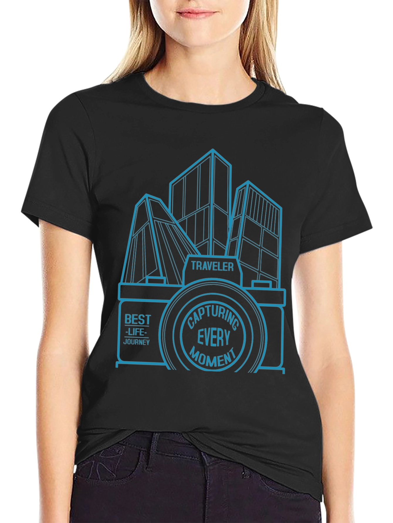 Travelers Capture T-Shirt - Adventure Photography