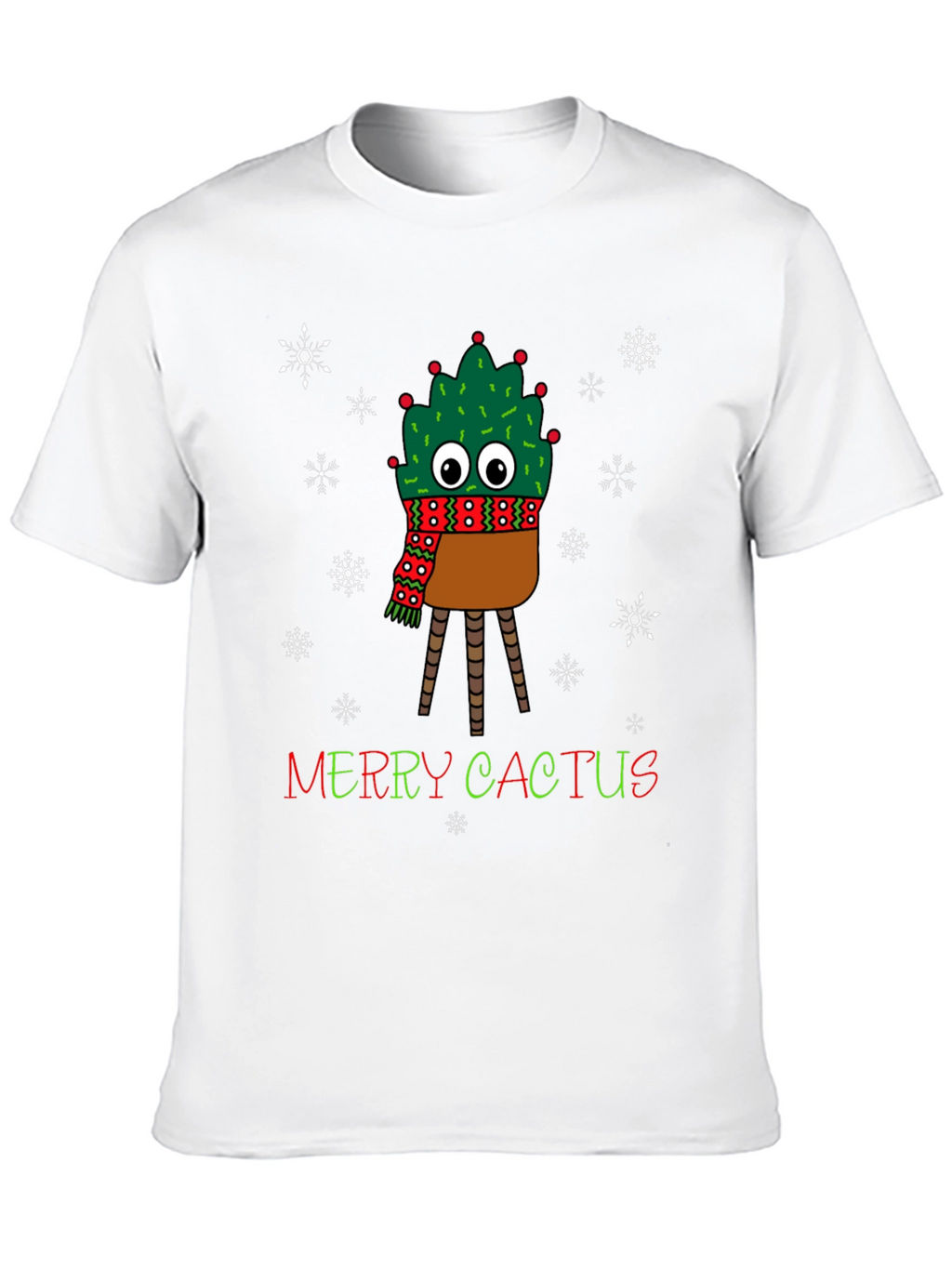 Merry Cactus Holiday T-Shirt