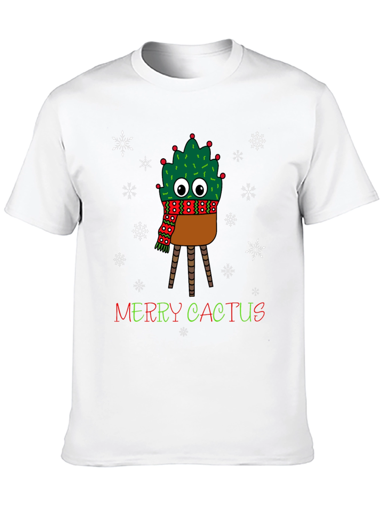 Merry Cactus Holiday T-Shirt