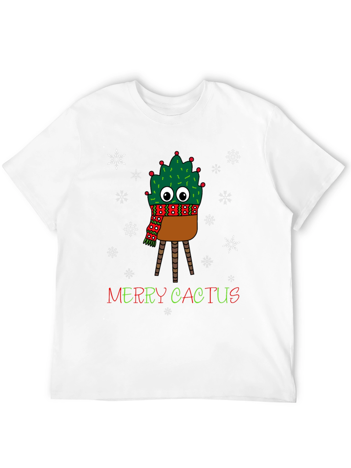 Merry Cactus Holiday T-Shirt