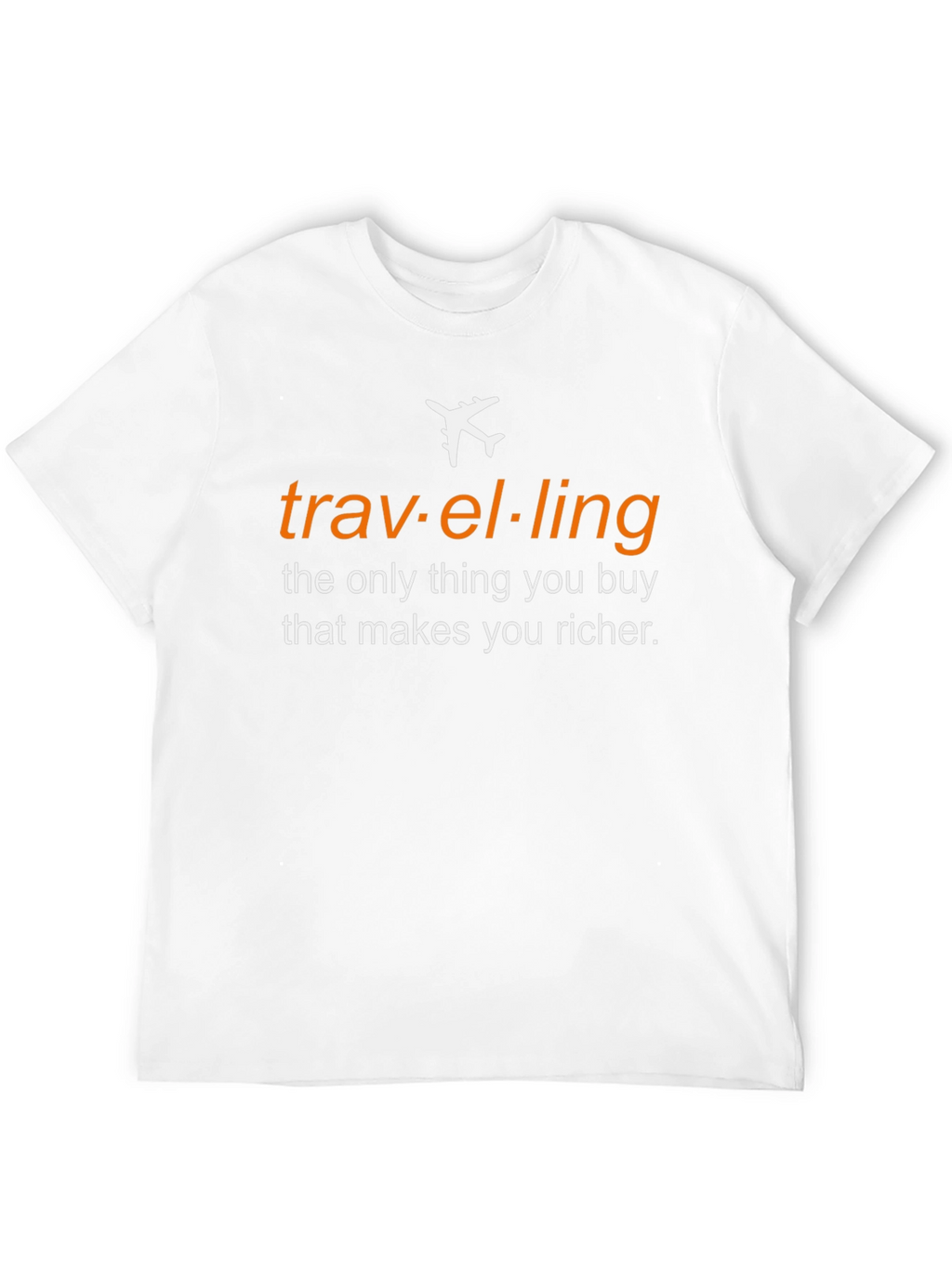 Traveling Makes You Richer Graphic Tee