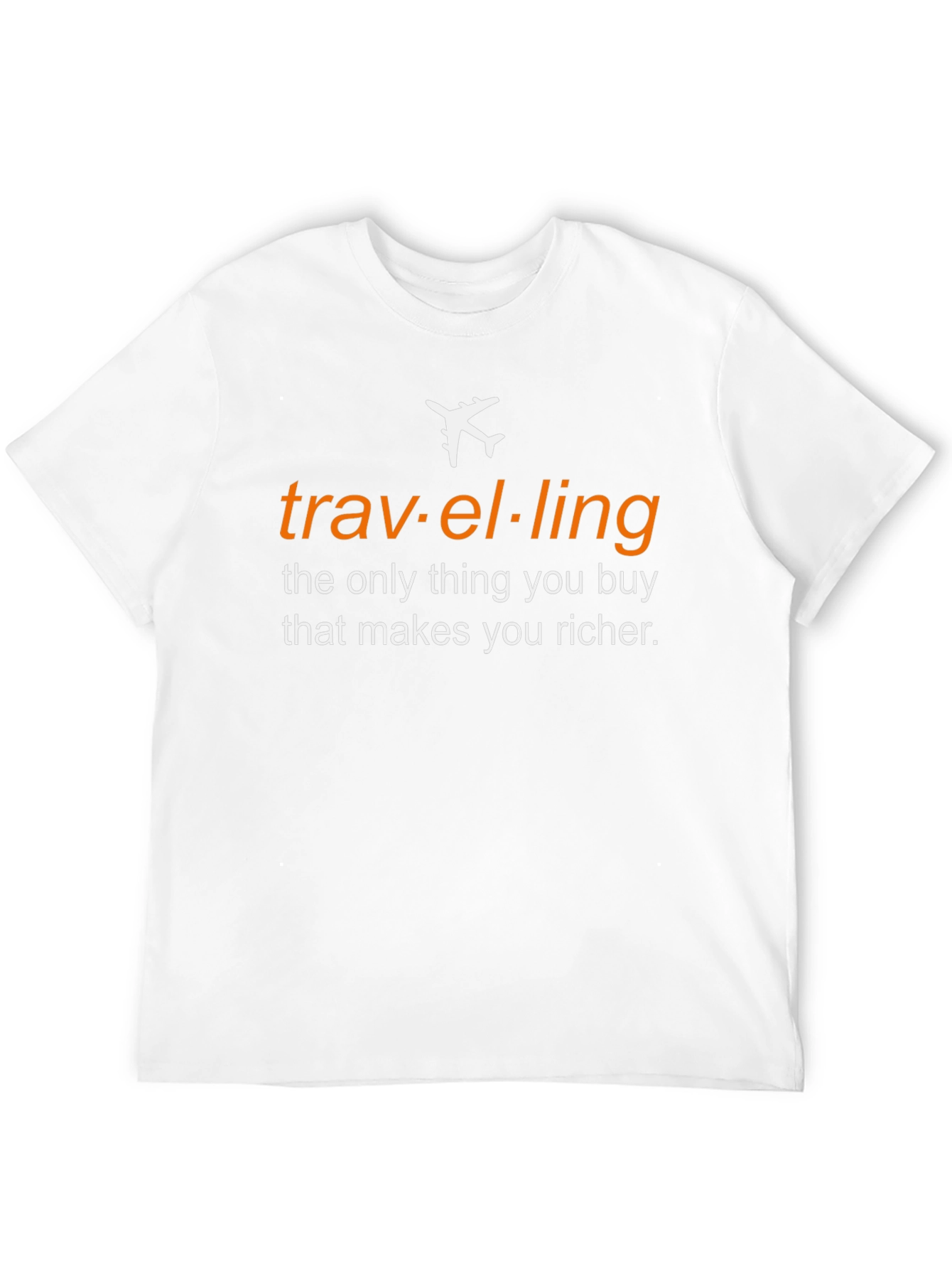 Traveling Makes You Richer Graphic Tee