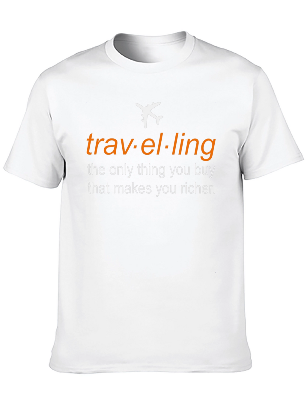 Traveling Makes You Richer Graphic Tee