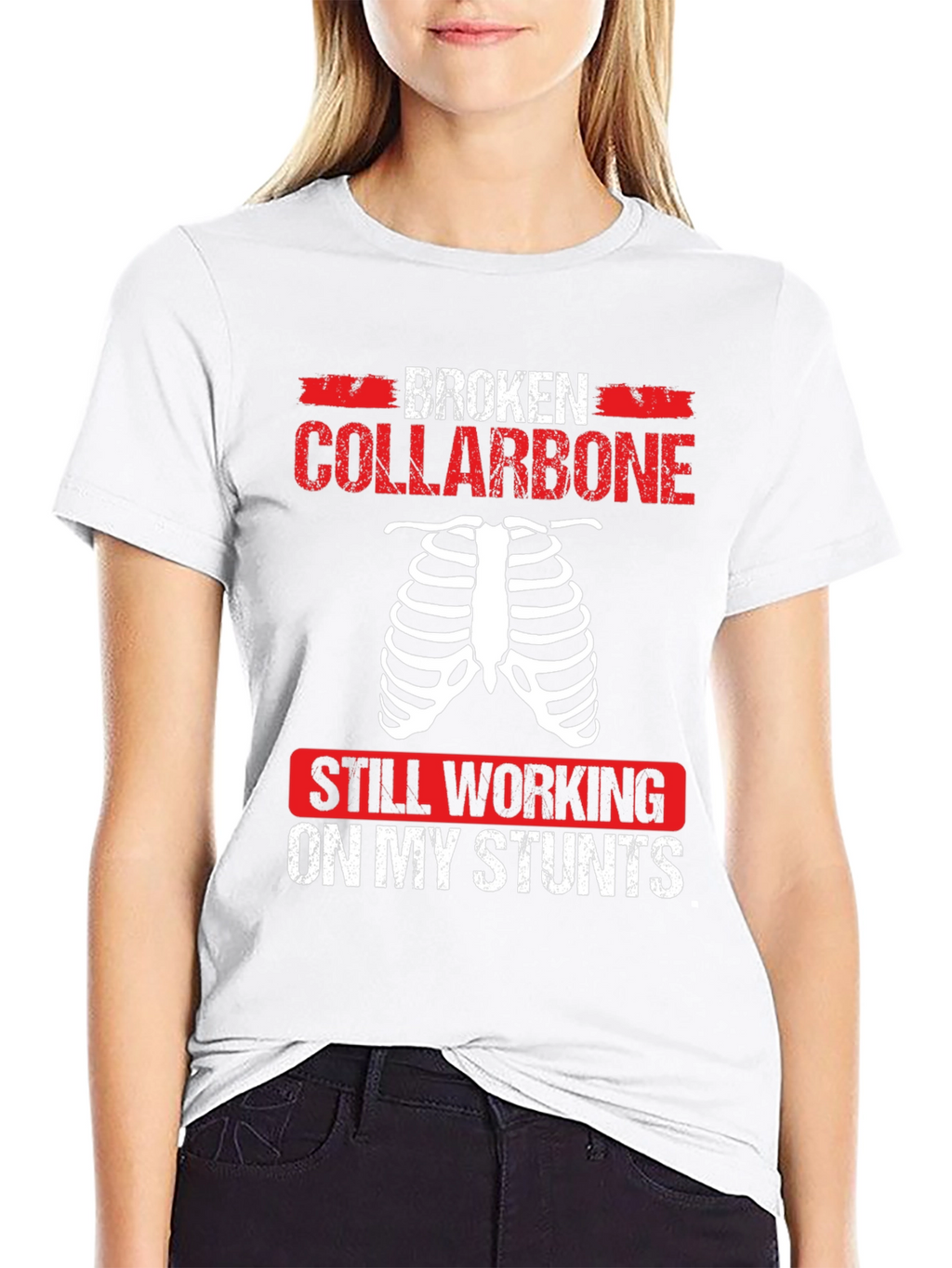 Broken Collarbone Stunt T-Shirt