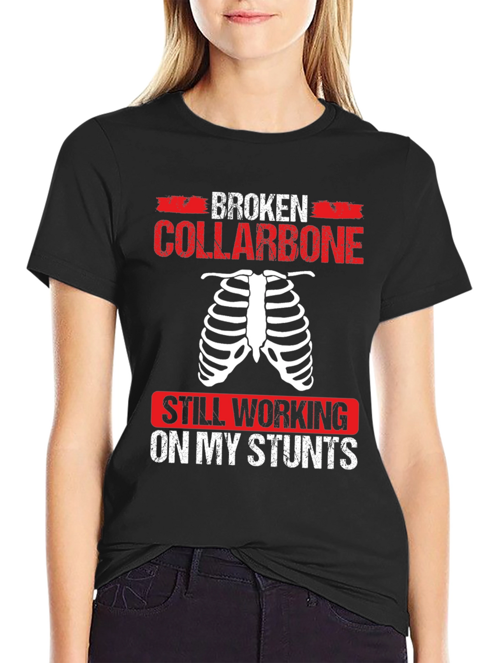 Broken Collarbone Stunt T-Shirt