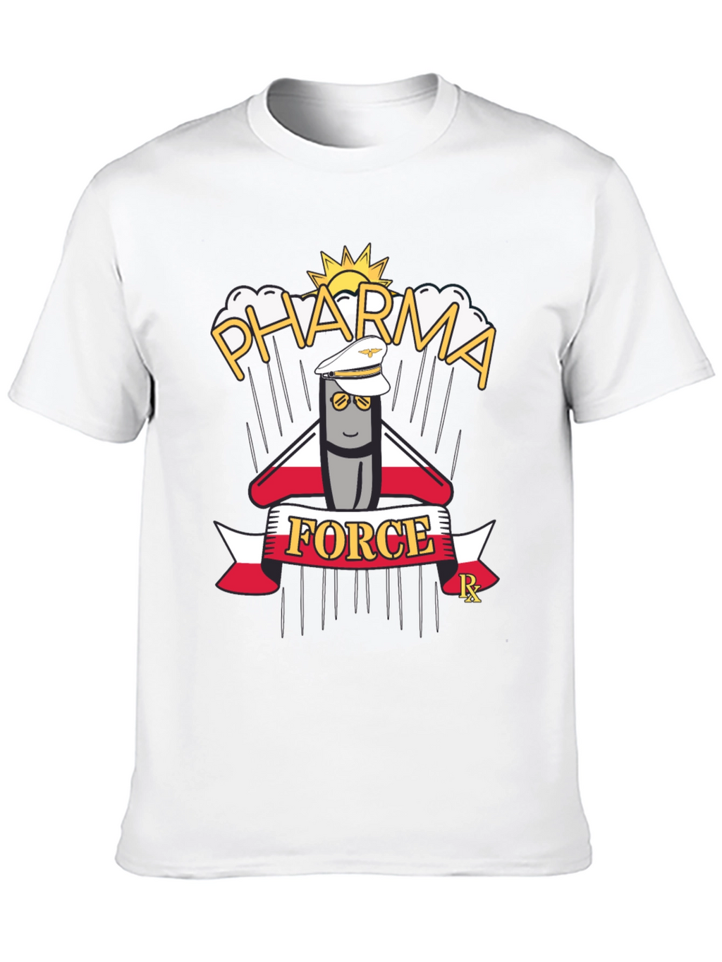 Pharma Force T-Shirt - Novelty Graphic Tee