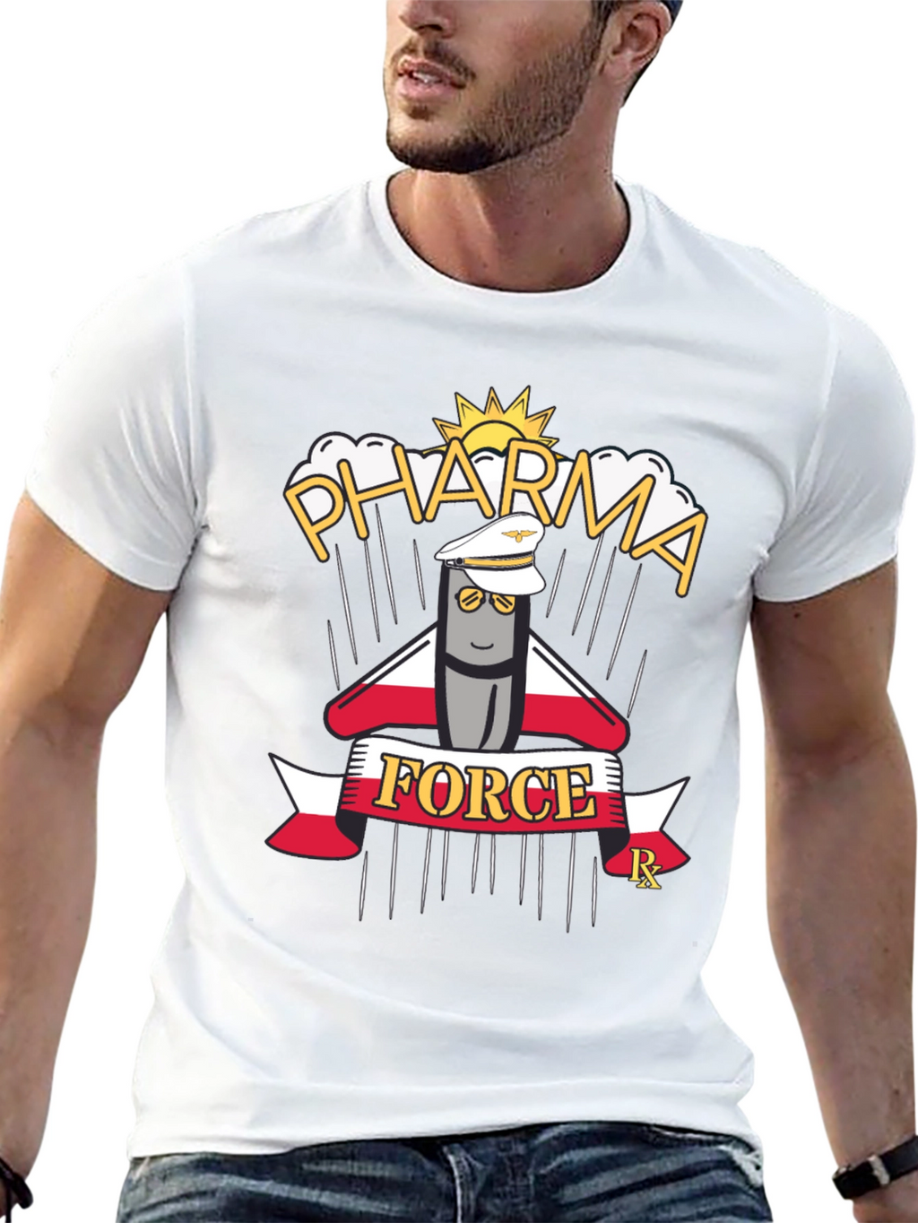 Pharma Force T-Shirt - Novelty Graphic Tee