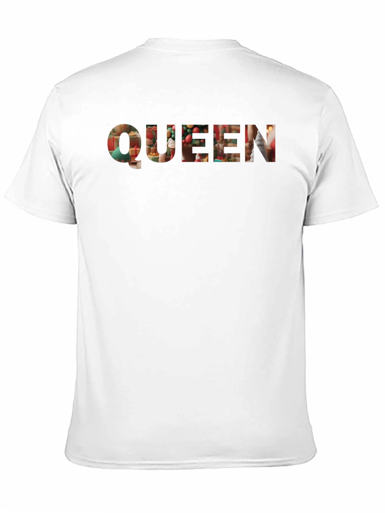 Queen Holiday T-Shirt - Black Crew Neck