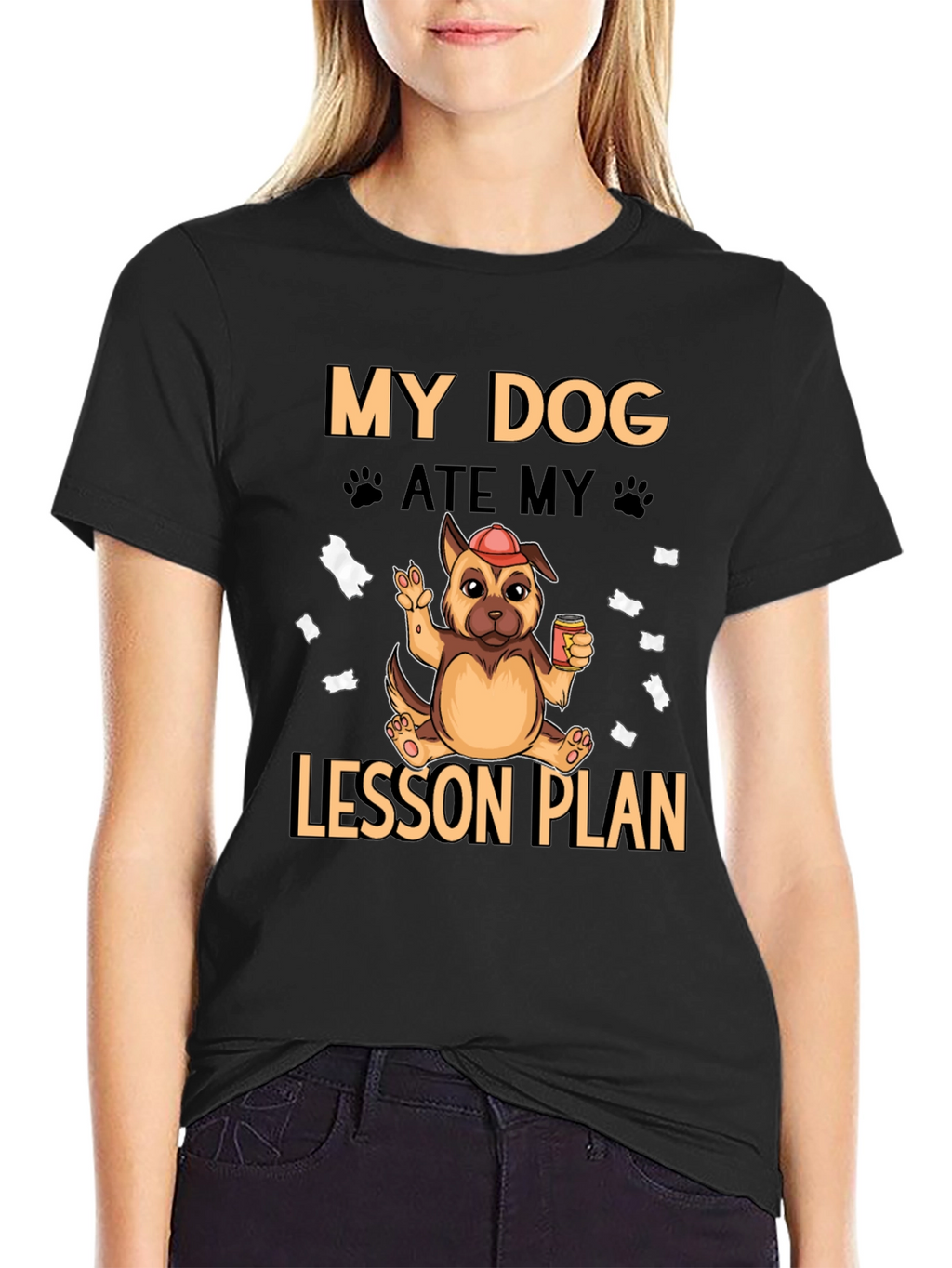My Dog Ate My Lesson Plan T-Shirt