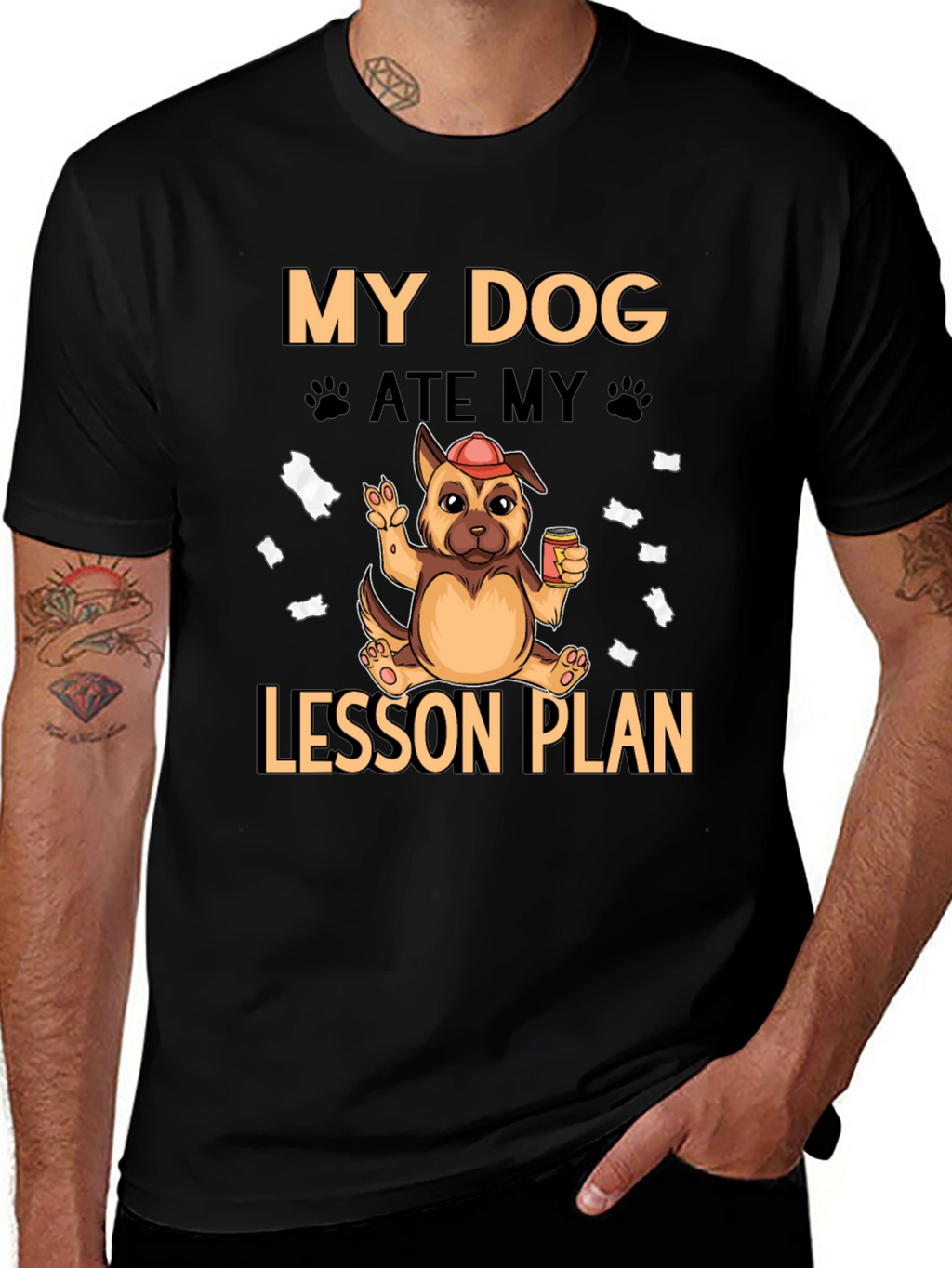 My Dog Ate My Lesson Plan T-Shirt