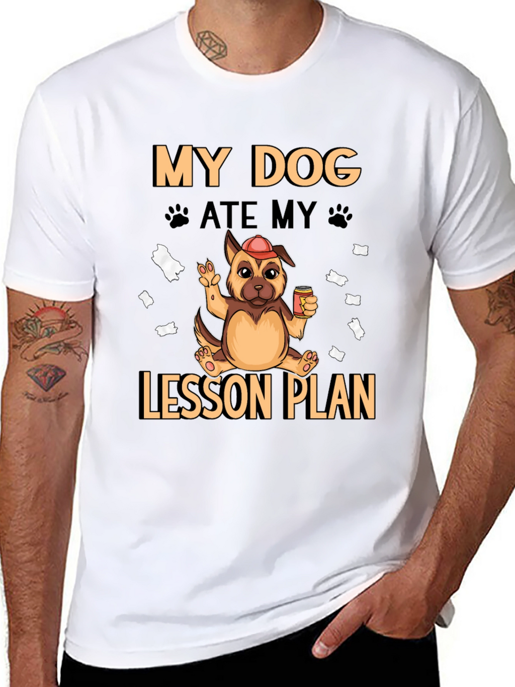 My Dog Ate My Lesson Plan T-Shirt