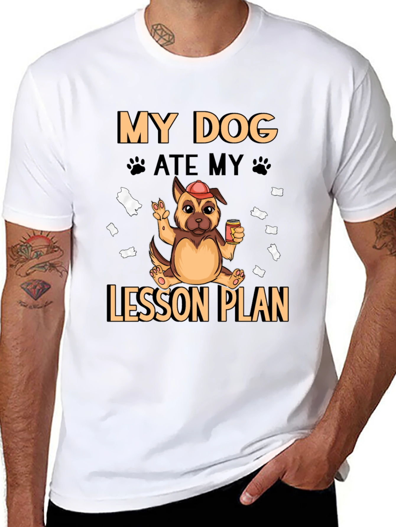 My Dog Ate My Lesson Plan T-Shirt