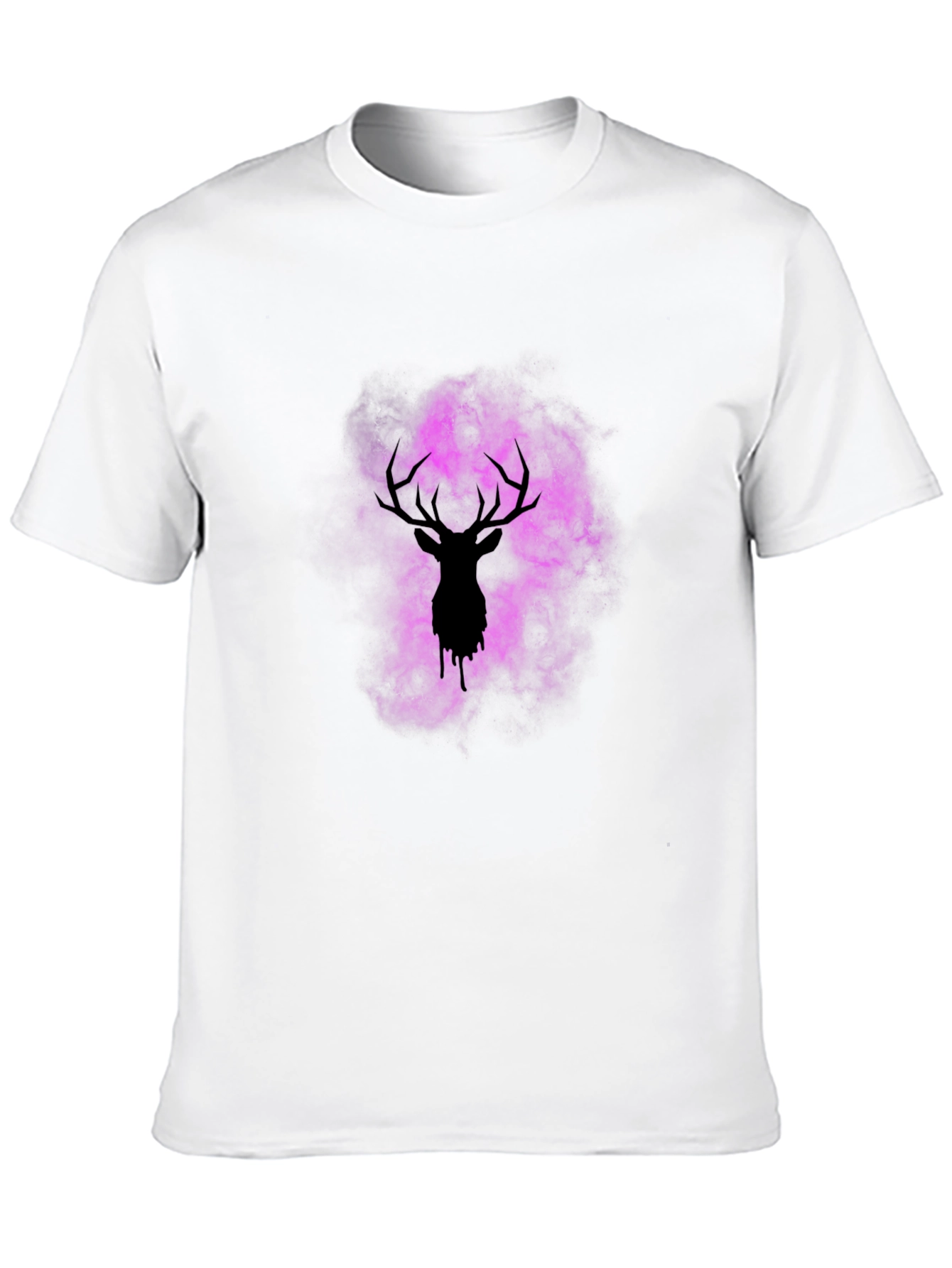 Black Deer Silhouette T-Shirt