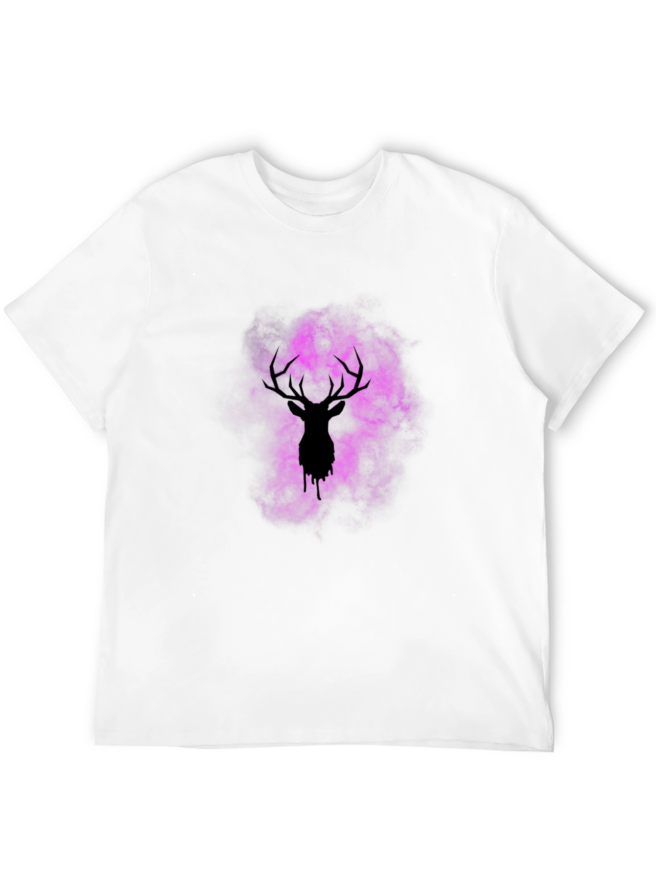 Black Deer Silhouette T-Shirt