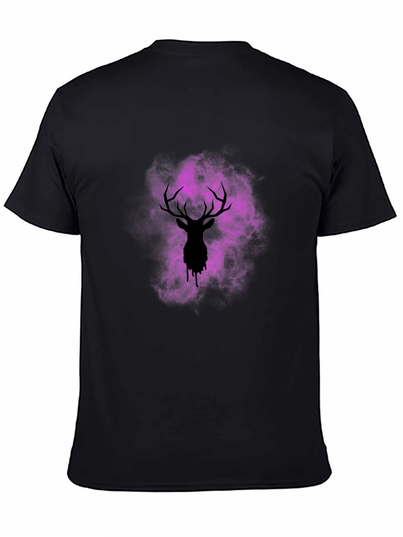 Black Deer Silhouette T-Shirt