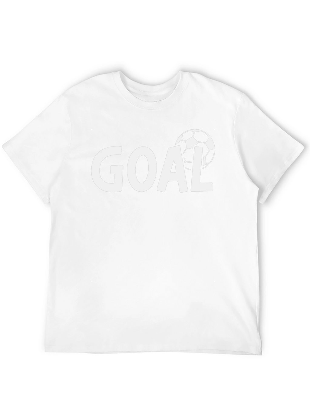 Goal T-Shirt - Soccer Ball Graphic Tee - Black