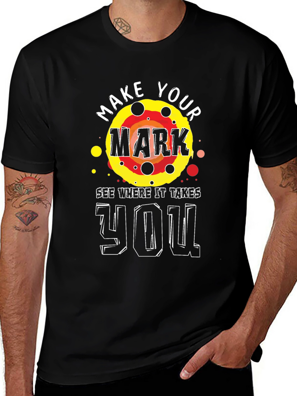 Make Your Mark T-Shirt - Motivational Graphic Tee