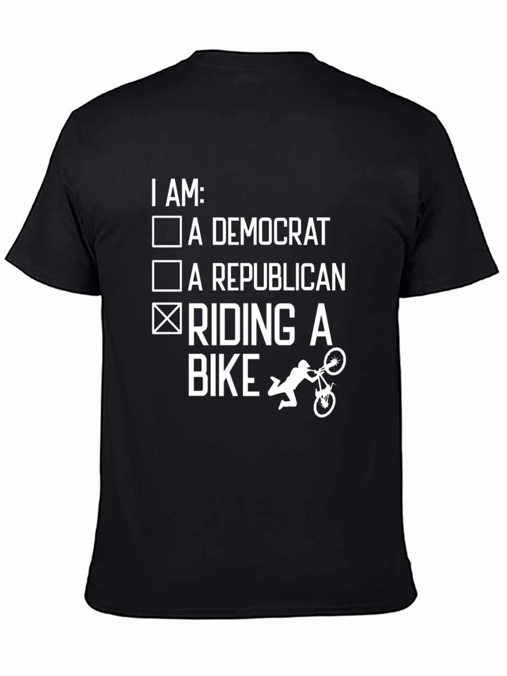 Funny Political Bike Rider T-Shirt
