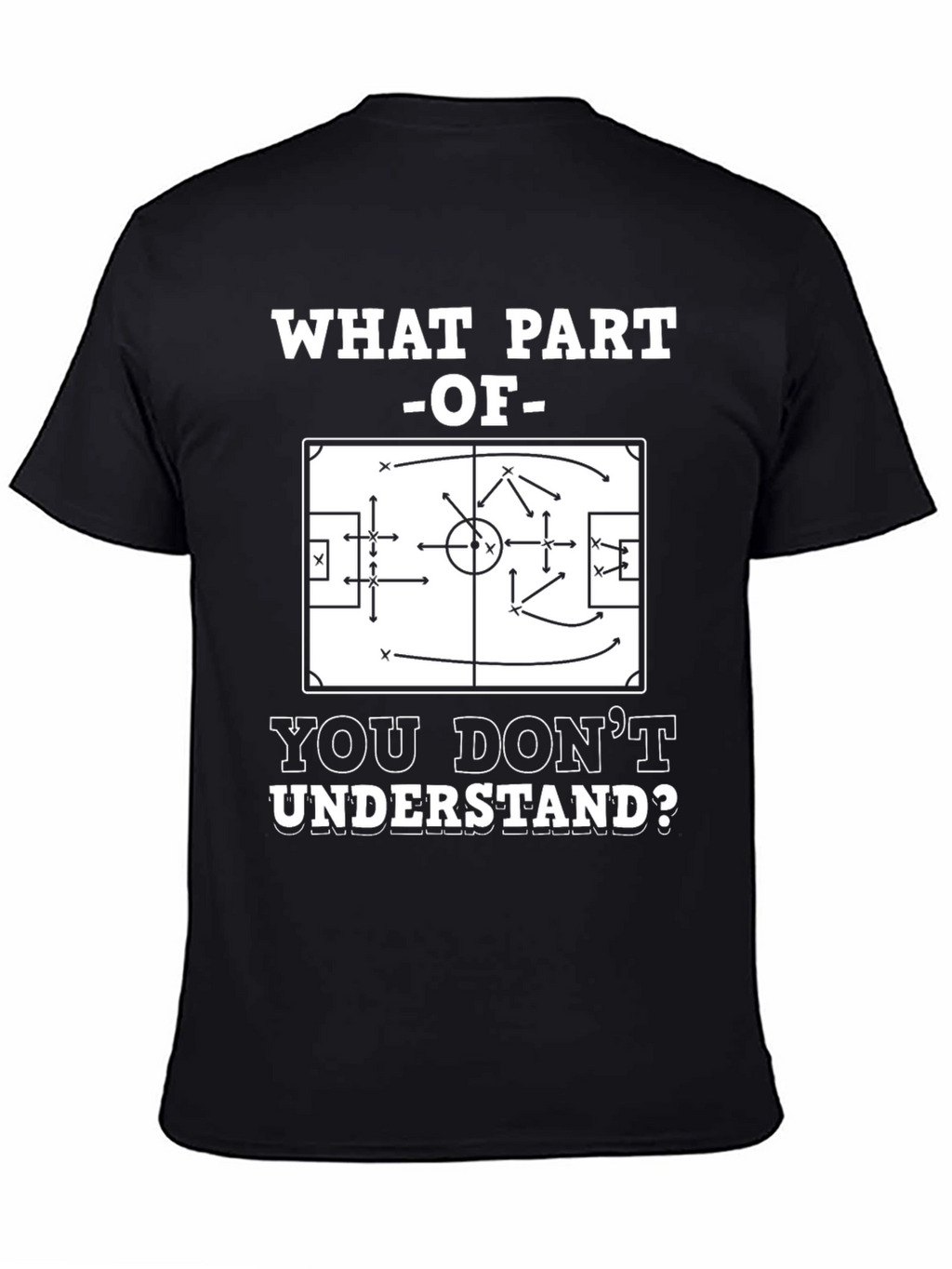Soccer Strategy T-Shirt - What Part Dont You Understand?