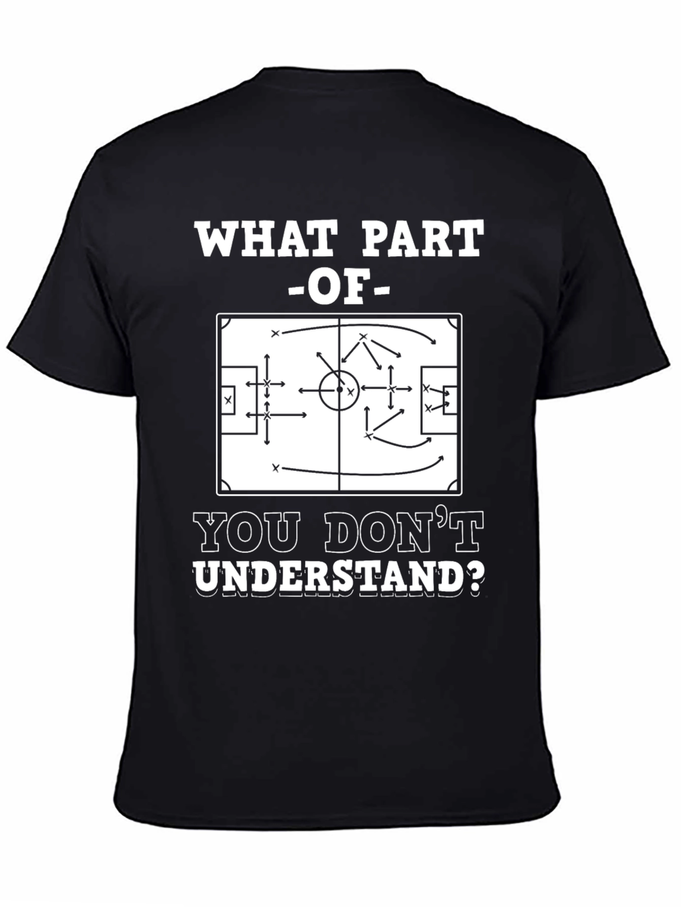 Soccer Strategy T-Shirt - What Part Dont You Understand?