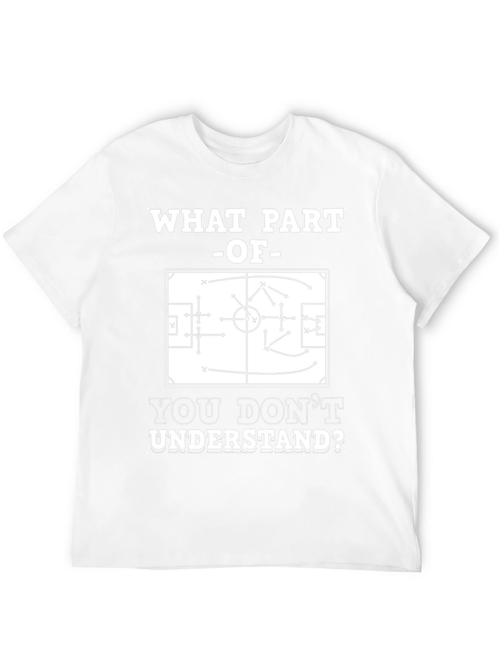 Soccer Strategy T-Shirt - What Part Dont You Understand?