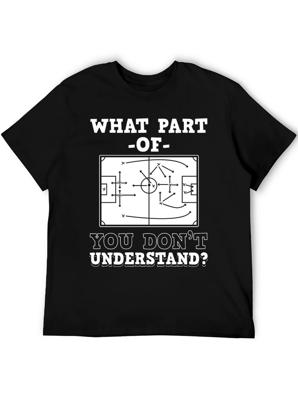 Soccer Strategy T-Shirt - What Part Dont You Understand?