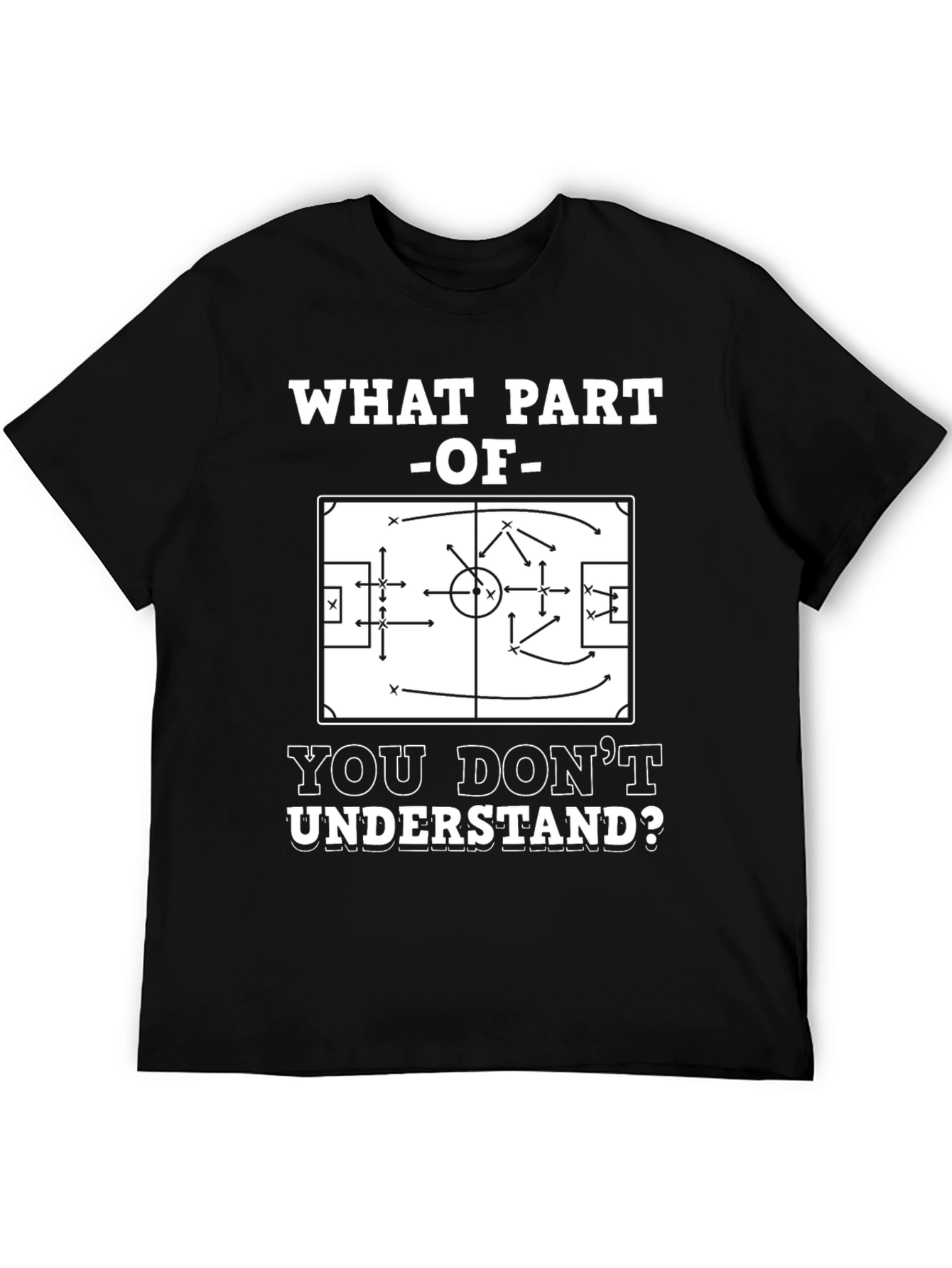 Soccer Strategy T-Shirt - What Part Dont You Understand?