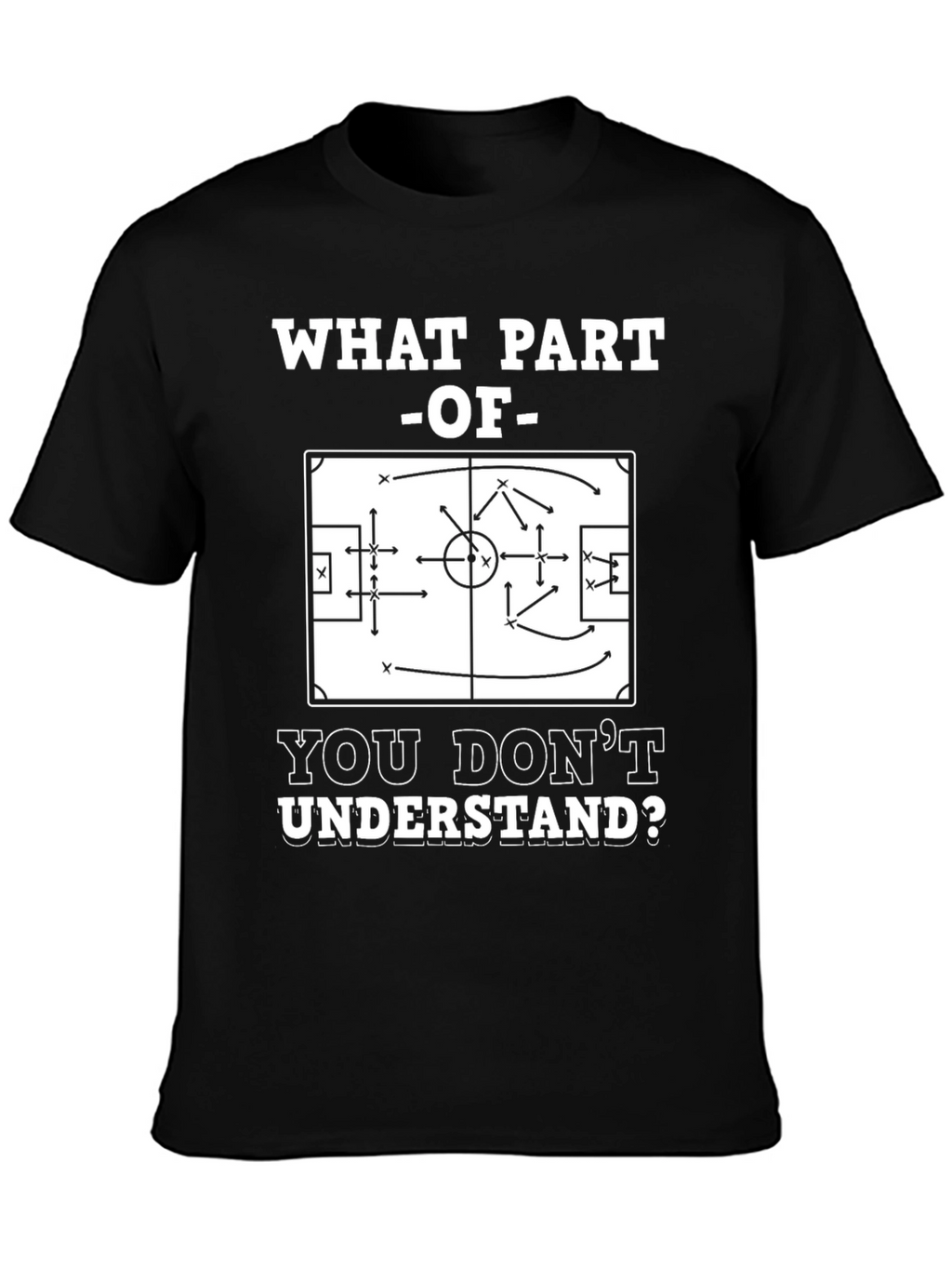 Soccer Strategy T-Shirt - What Part Dont You Understand?
