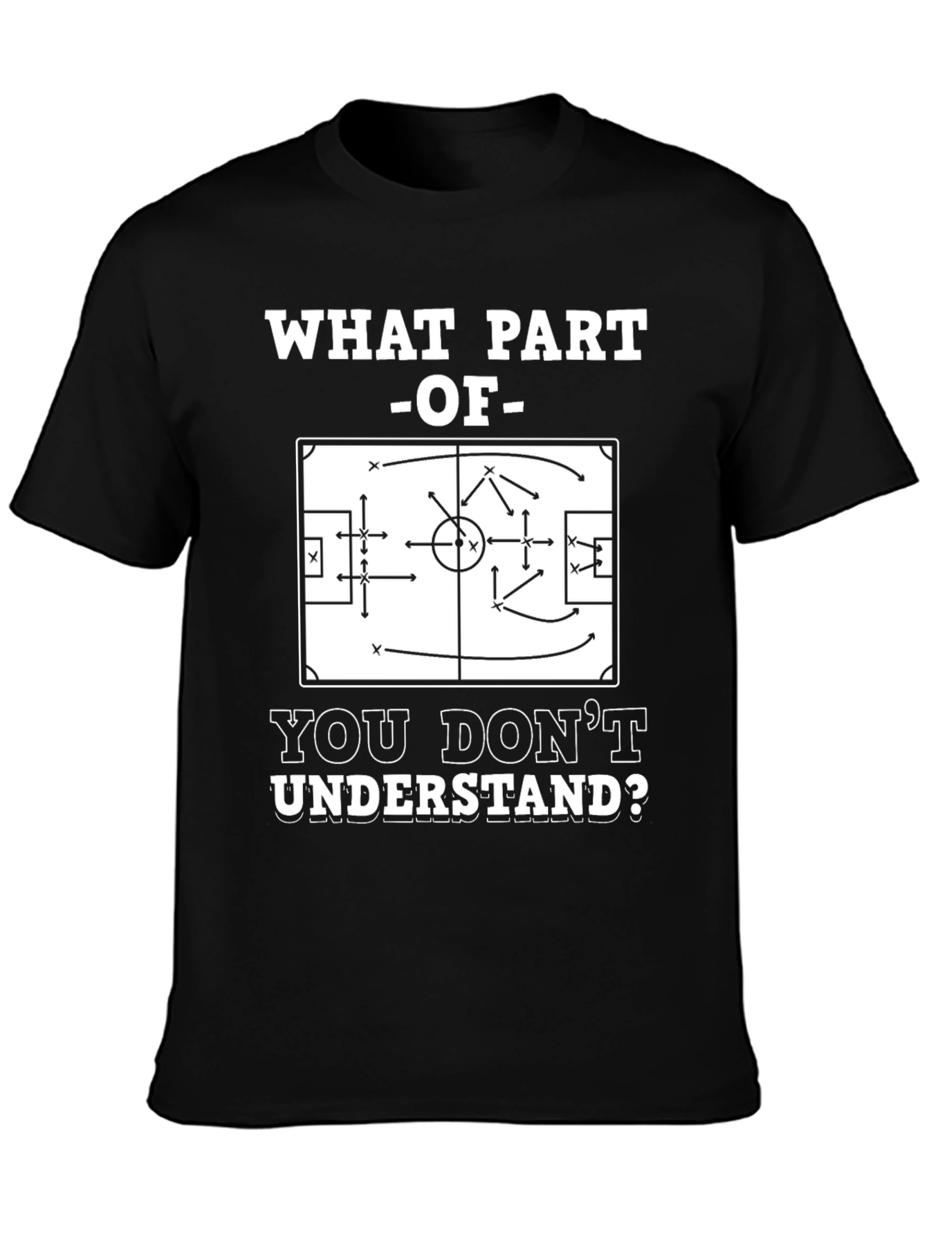 Soccer Strategy T-Shirt - What Part Dont You Understand?