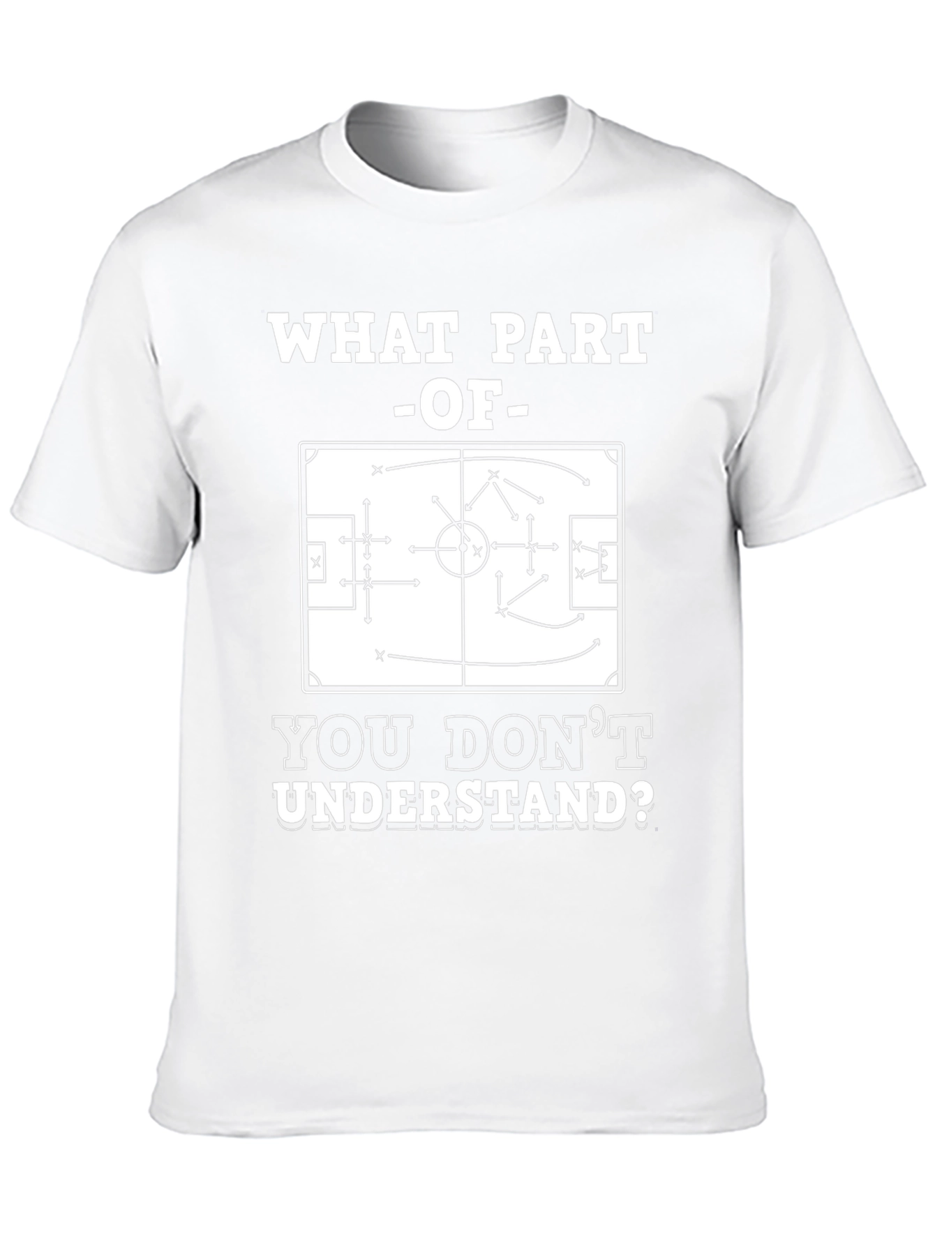 Soccer Strategy T-Shirt - What Part Dont You Understand?