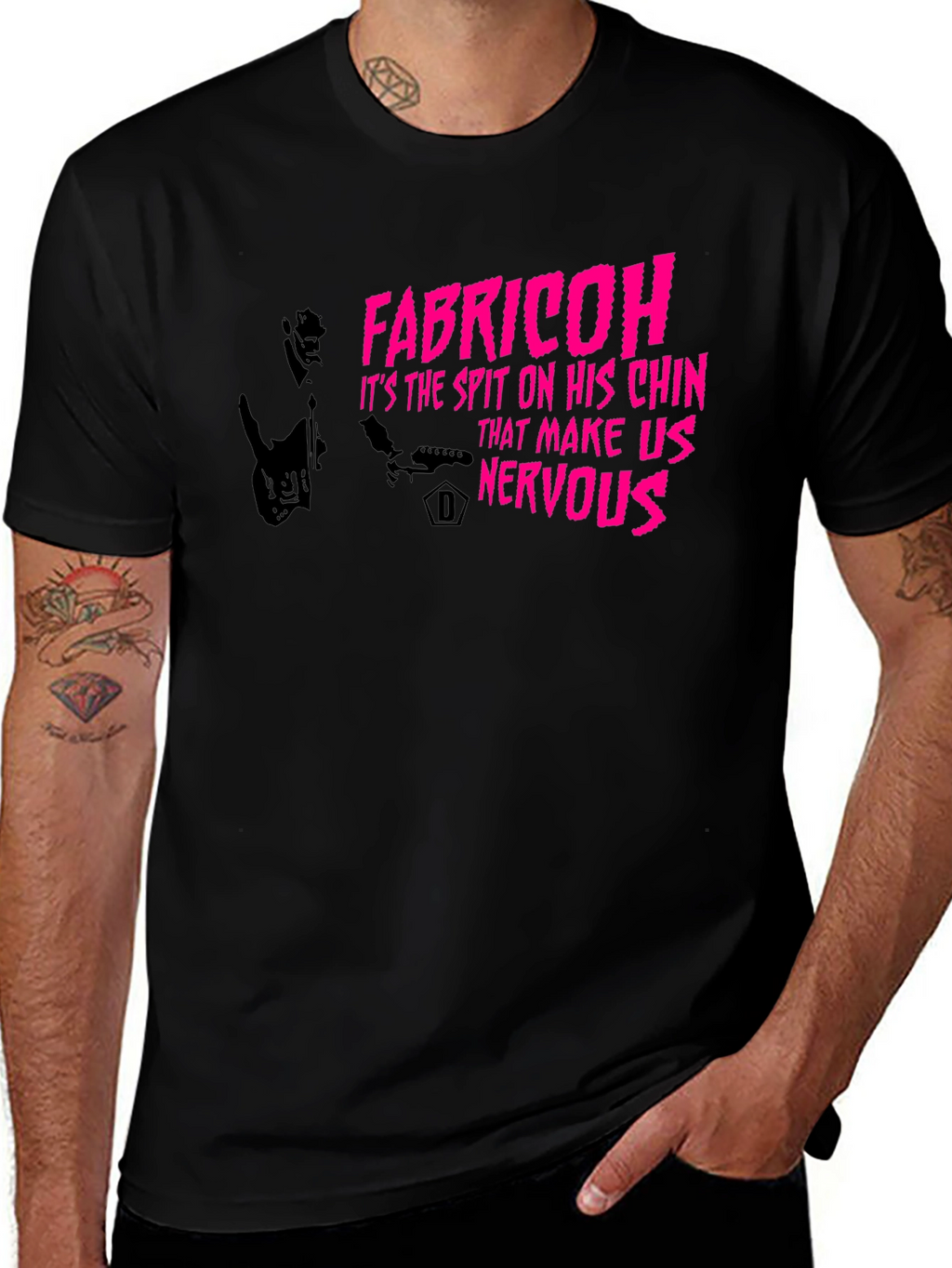 Fabricoh Spit on His Chin Graphic Tee