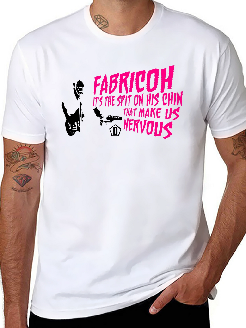 Fabricoh Spit on His Chin Graphic Tee